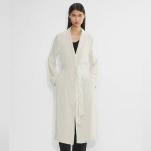 Babaton Kahlo Robe In Cream/White